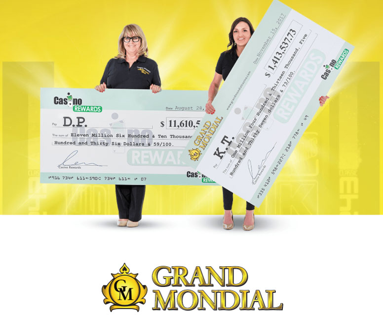 Grand Mondial et la nouvelle machine Mega Vault Millionaire - des gagnants chaque jour