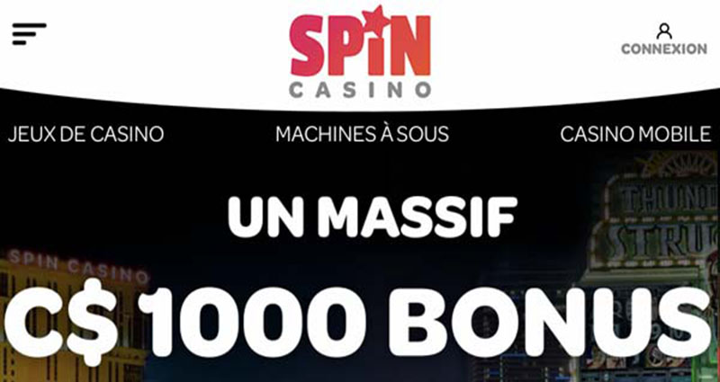 Spin Casino au Canada