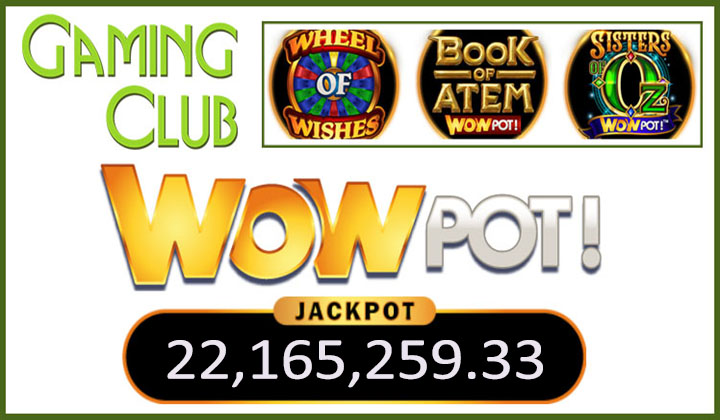 WowPot jackpot record de plus de 22 millions de dollars en jeu